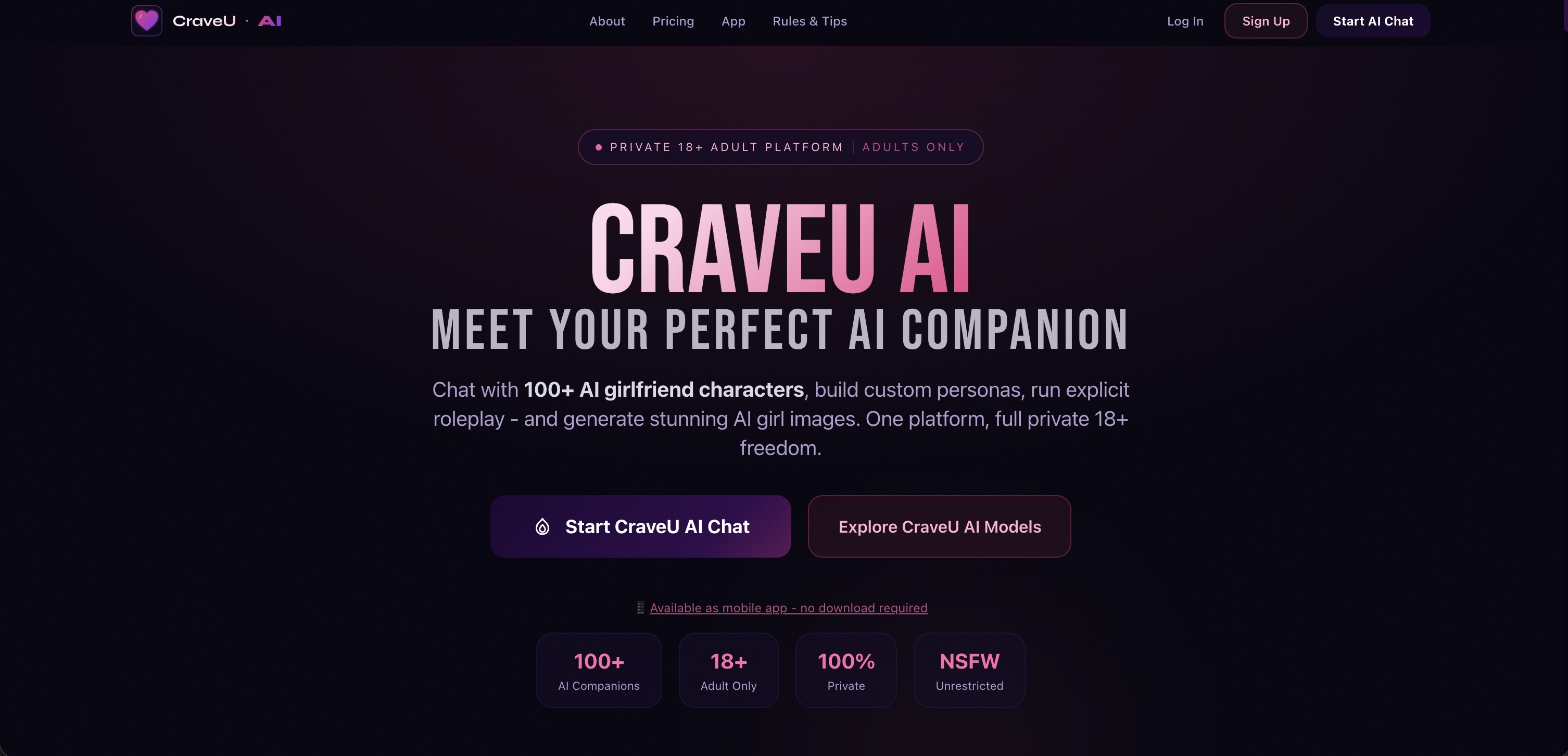CraveU AI screenshot