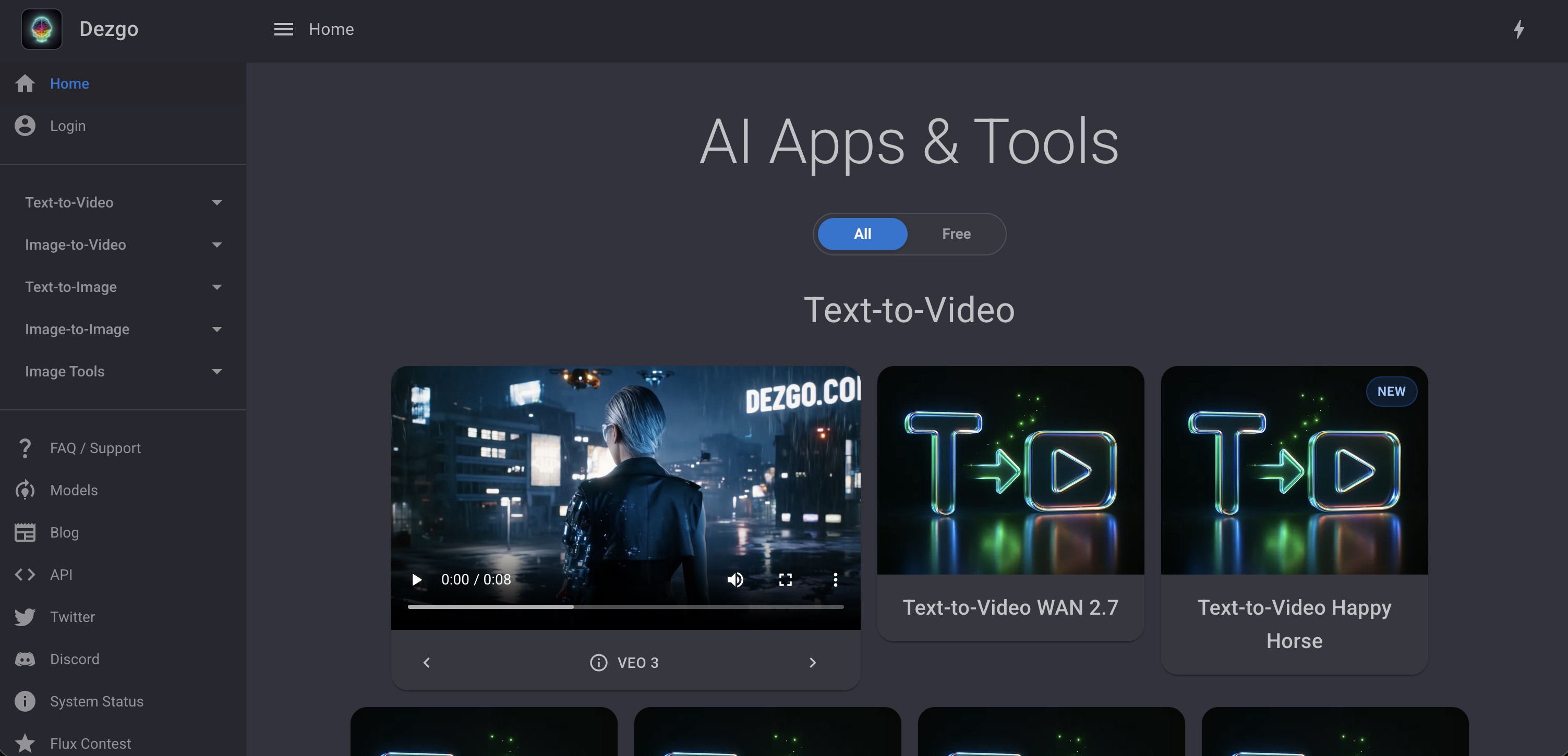 Dezgo NSFW screenshot