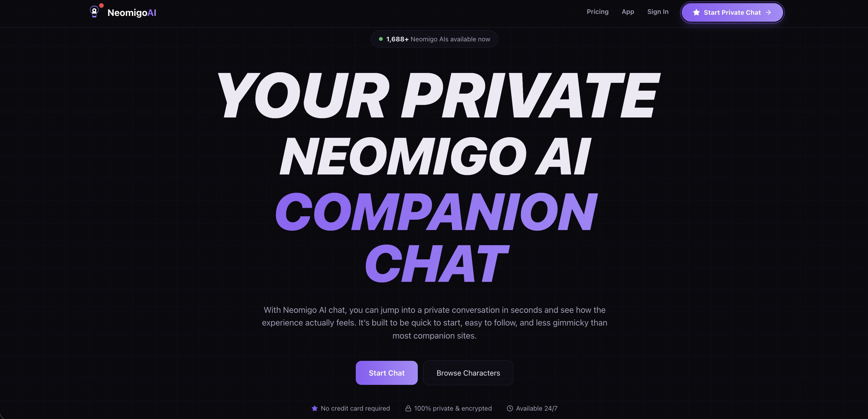 Neomigo AI screenshot